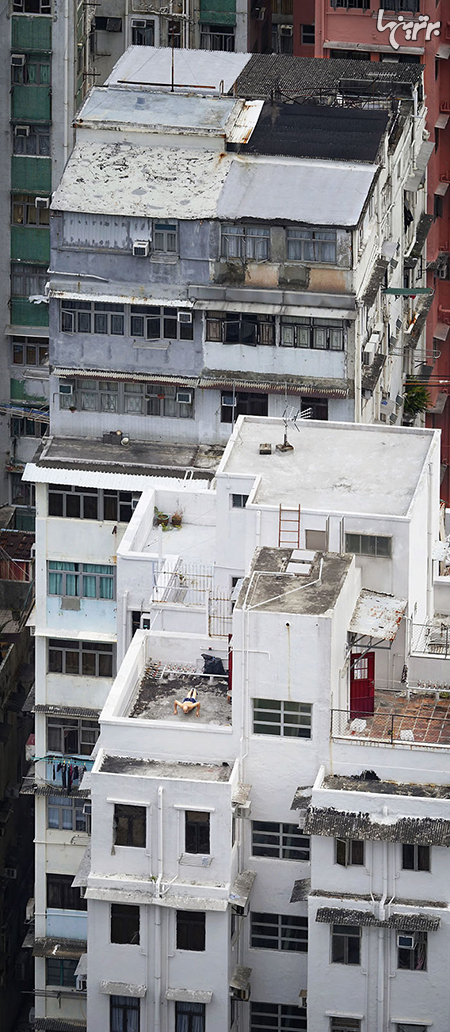 هنگ کنگ را از روی پشت بام ببینید