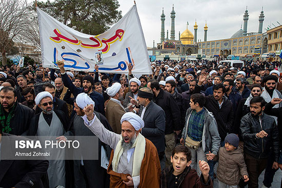 راهپیمایی مردم ایران در پی شهادت حاج قاسم