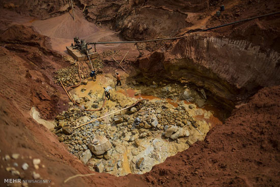 عکس: معدن الماس صنعتی در برزیل