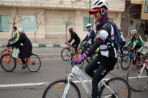 توجیه عجیب برای «نه» به دوچرخه‌سواری در تهران