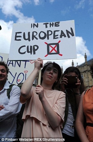 عکس: شورش بریتانیا به خاطر اتحادیه اروپا