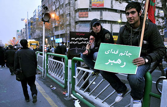 راهپیمایی 9 دی 1388 در تهران +عکس