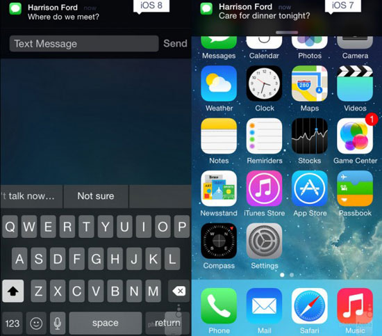 iOS 8 با iOS 7 چه فرقی دارد؟