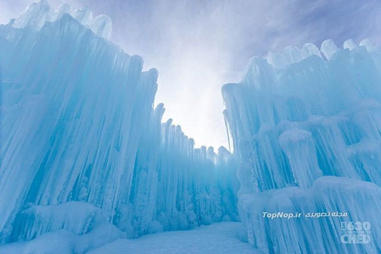 پارک یخی زمستانی در کانادا +عکس