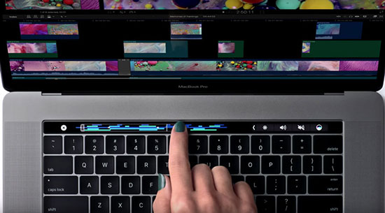 با Touch Bar جادویی مک بوک پرو بیشتر آشنا شوید