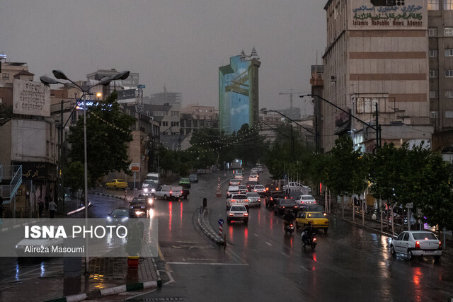 ورود سامانه بارشی به کشور طی فردا