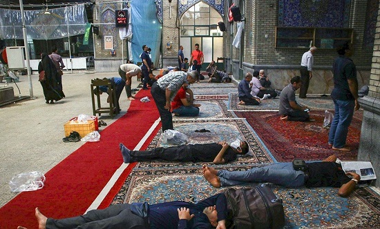 بی‌تفاوتی به فاصله‌گذاری اجتماعی در بازار تهران