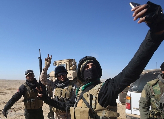 پیشروی نیروهای عراقی در غرب موصل‎