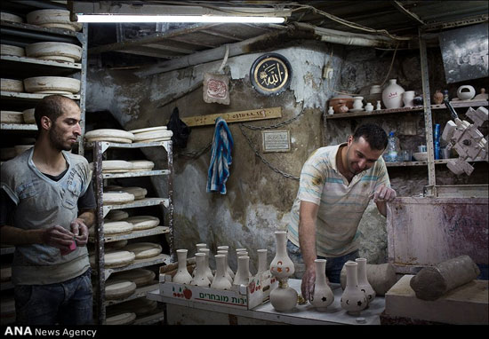 عکس: هنر سنتی سرامیک فلسطین
