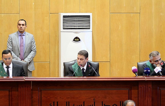 عکس: محمد مرسی در لباس اعدام