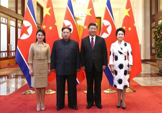 رهبران چین و کره شمالی دیدار کردند