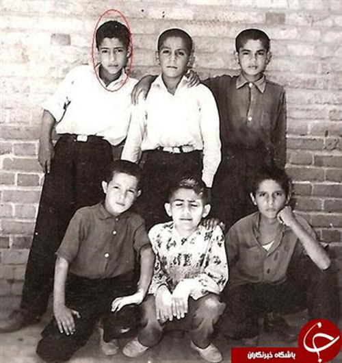 عکس: ناصر حجازی در نوجوانی