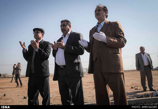 عکس: آیین تدفین رهبر صابئین مندایی ایران
