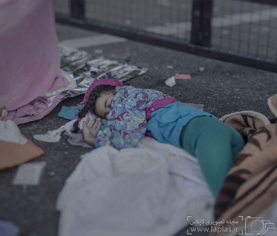 کودکان سوری کجا می خوابند؟ +عکس