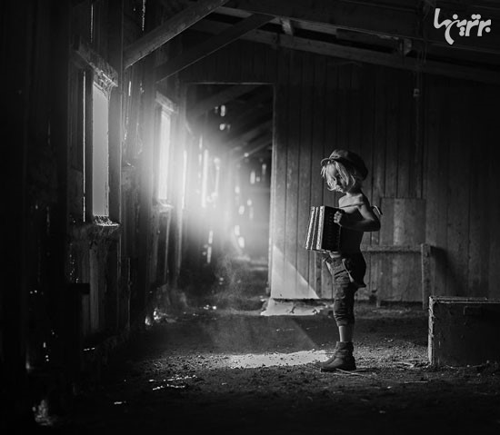 برندگان رقابت عکاسی سیاه و سفید کودک