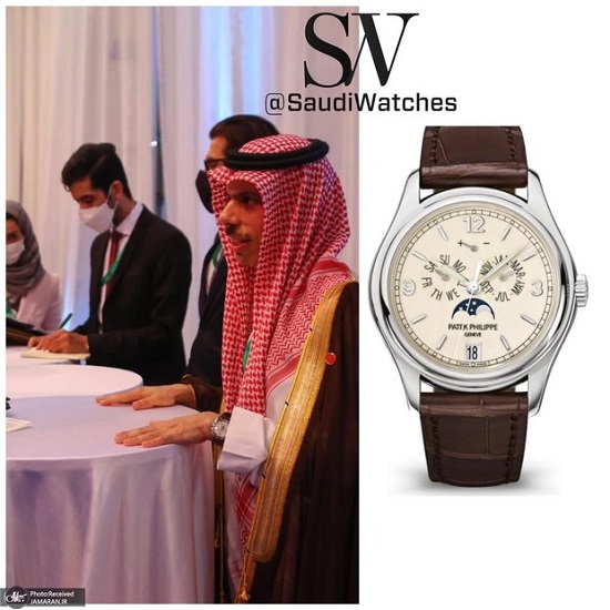 ساعت طلای وزیر خارجه عربستان انتقاد برانگیز شد