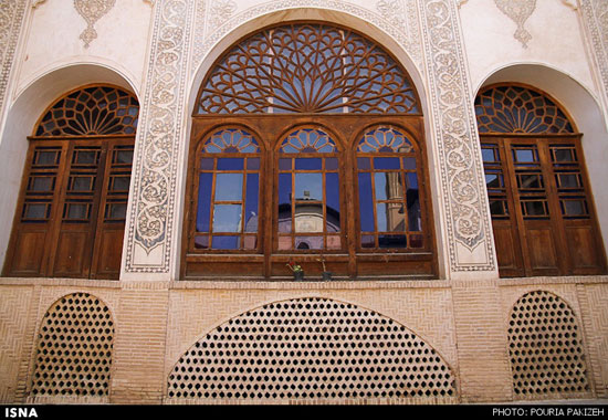 عکس: خانه تاریخی طباطبایی‌ها در کاشان