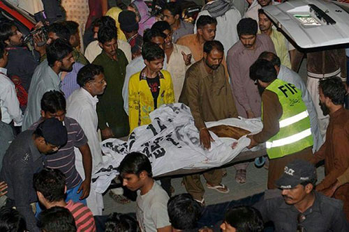 انفجار تروریستی مرگبار در پاکستان