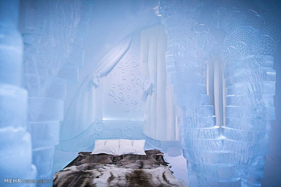در این هتل یخ بزنید! +عکس