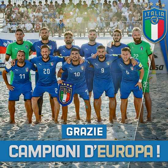 فوتبال ساحلی ایتالیا قهرمان اروپا شد