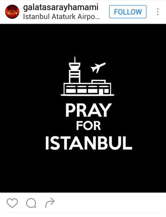 برای استانبول دعا کنید