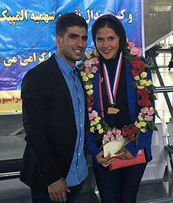 «محسن محمدسیفی» و «مهسا جاور»؛ زوج مدال‌آور ایران در جاکارتا