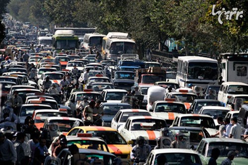 ترافیک تهران از 100 سال قبل تا به حال