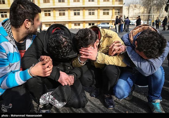 عکس: طرح بازداشت اراذل و اوباش تهران
