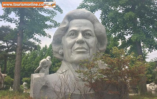 مجسمه افراد مشهور از سراسر دنیا در این پارک!
