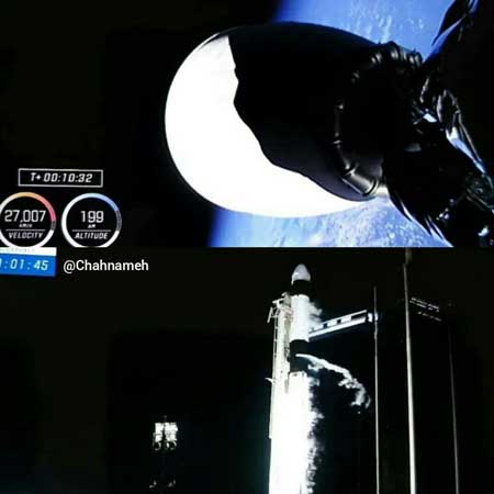 ناسا، چهار فضانورد را با «دراگون» به فضا فرستاد