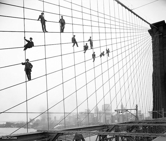تصاویری از نیویورک 100 سال پیش