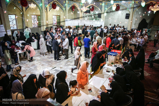 آخرین ساعات رای گیری در تهران (2)