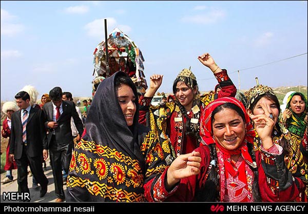 گزارش تصویری: عروسی سنتی ترکمن