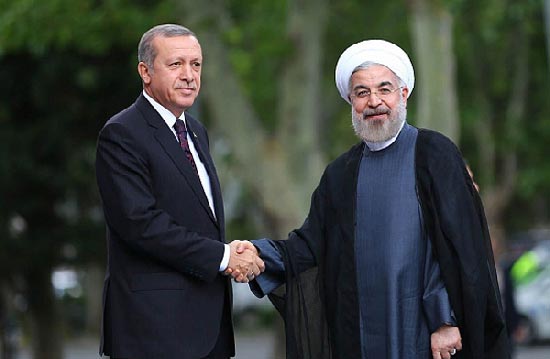 عکس: دیدار روحانی با «رجب طیب اردوغان»