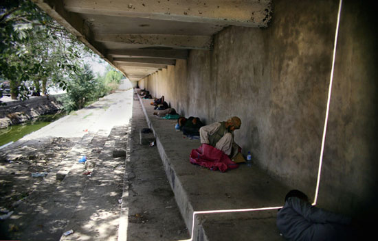 عکس: بهشت معتادان کابل (18+)