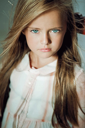 دختر 8 ساله، نهمین سوپر مدل دنیا +عکس