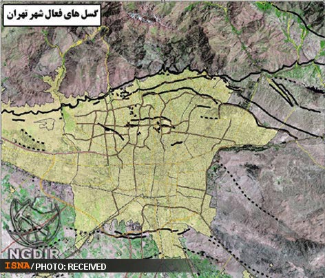 احتمال وقوع زلزله در تهران جدی شد