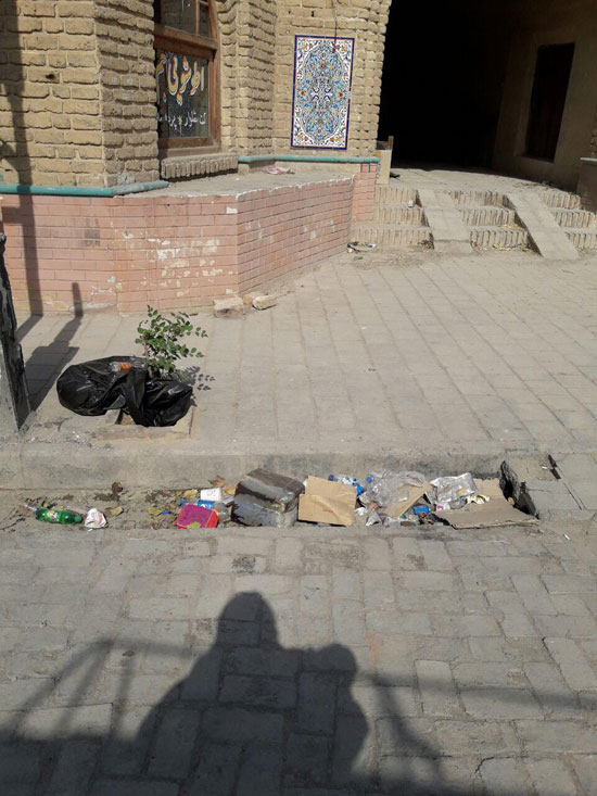 شهرک سینمایی علی حاتمی، پر از زباله شده است