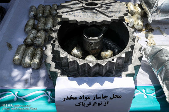 کشف دو تن مواد مخدر در تهران