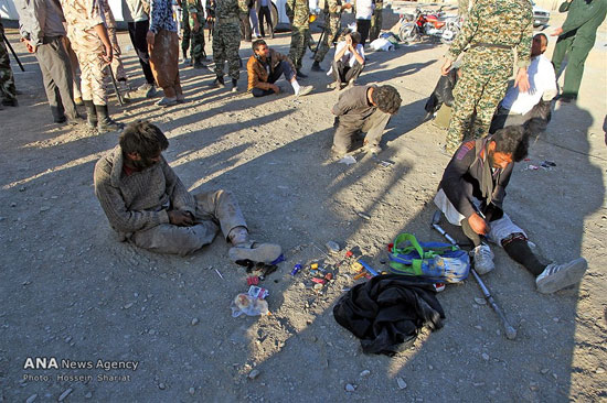 عکس: جمع آوری معتادان پرخطر مشهدی