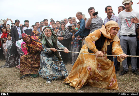 جشنواره کوچ عشایر در جعفر آباد اردبیل