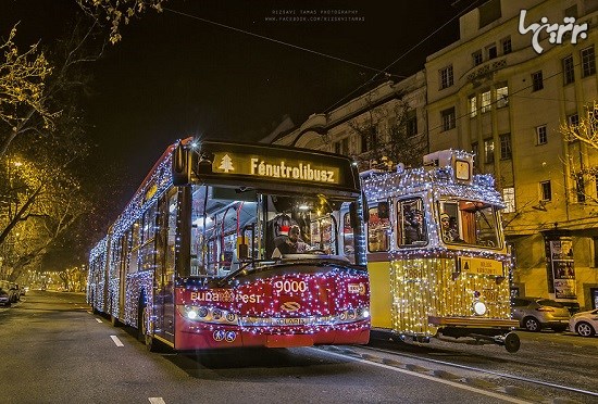 فضای جادویی کریسمس در بوداپست