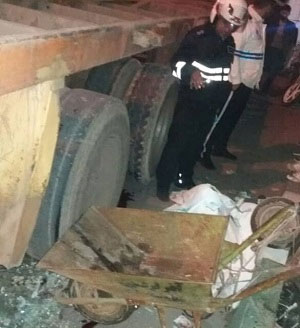 کامیون در تهران عابر پیاده را زیر گرفت