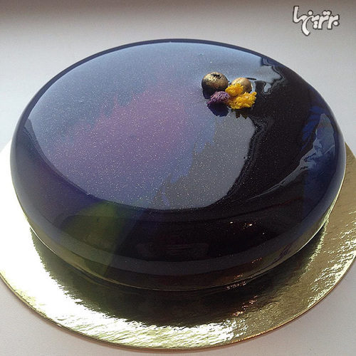 کیک های بی نظیر مرمری آینه ای! +عکس