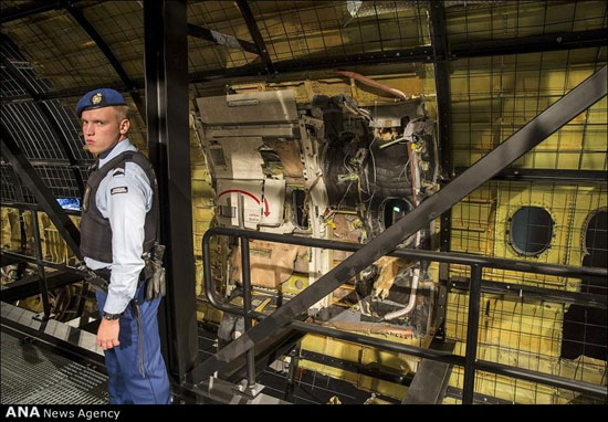عکس: بازسازی هواپیمای MH17 مالزی