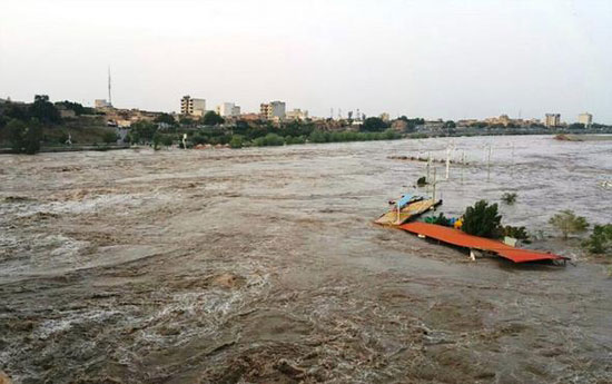 عکس: سیل در خوزستان