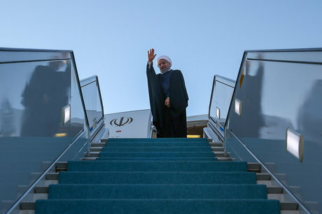 روحانی، ایران را به مقصد ارمنستان ترک کرد