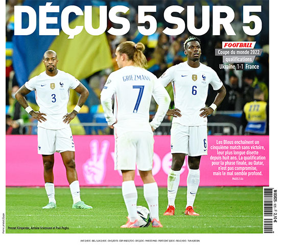 انتقاد بی‌رحمانه اکیپ از تیم ملی فرانسه