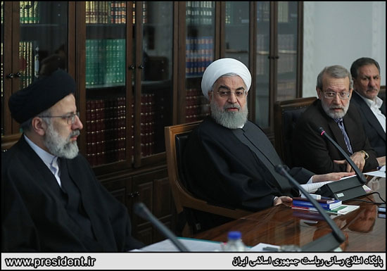 روحانی و رئیسی در شورای هماهنگی اقتصادی