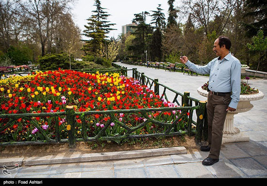 عکس: طراوت بهاری پارک ملت تهران